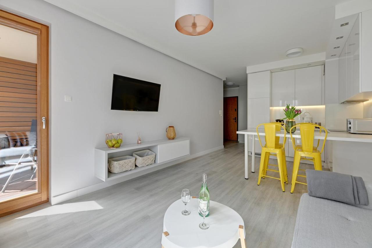 Bursztynowa - Garden Suite Apartments 그단스크 외부 사진